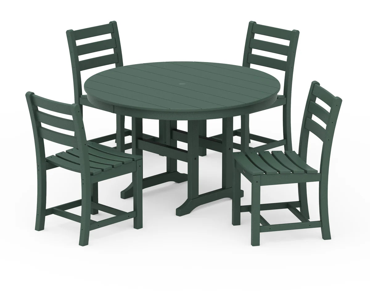 Monterey Bay 5-Piece Round Side Chair Dining Set
