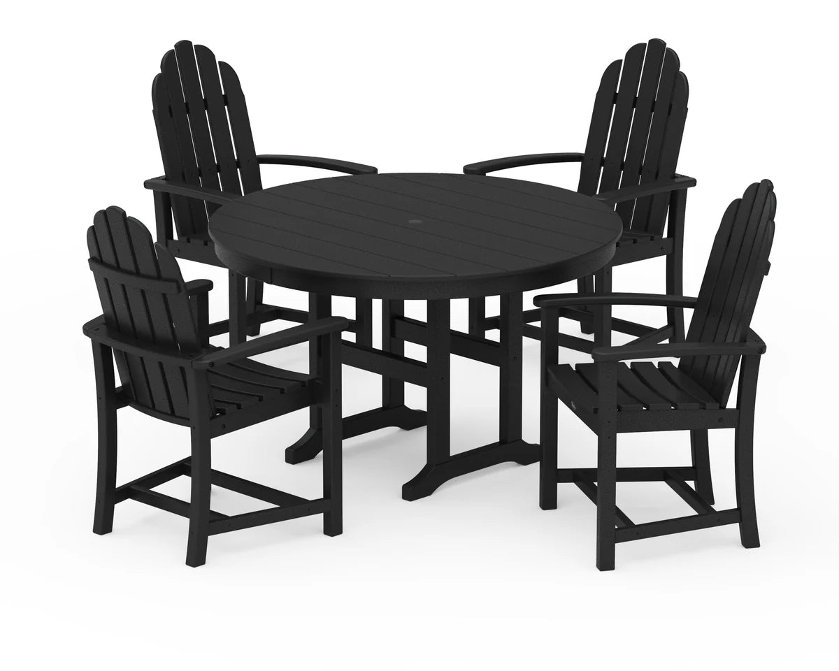 Cape Cod 5-Piece Round Dining Set