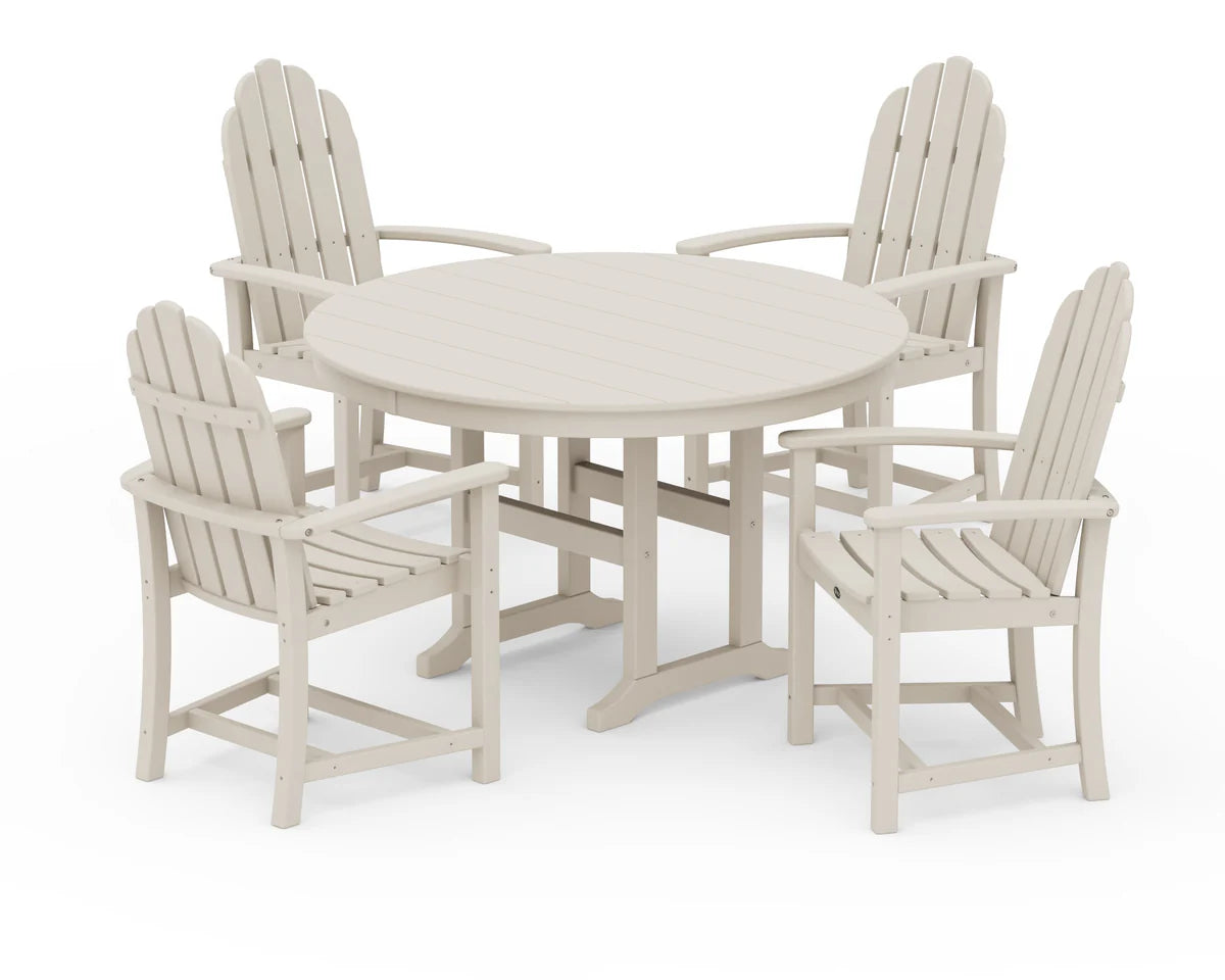 Cape Cod 5-Piece Round Dining Set