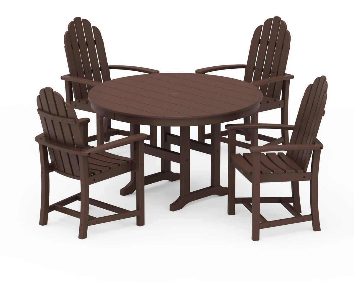 Cape Cod 5-Piece Round Dining Set