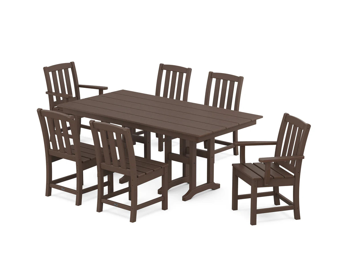 Cape Cod 7-Piece Farmhouse Dining Set