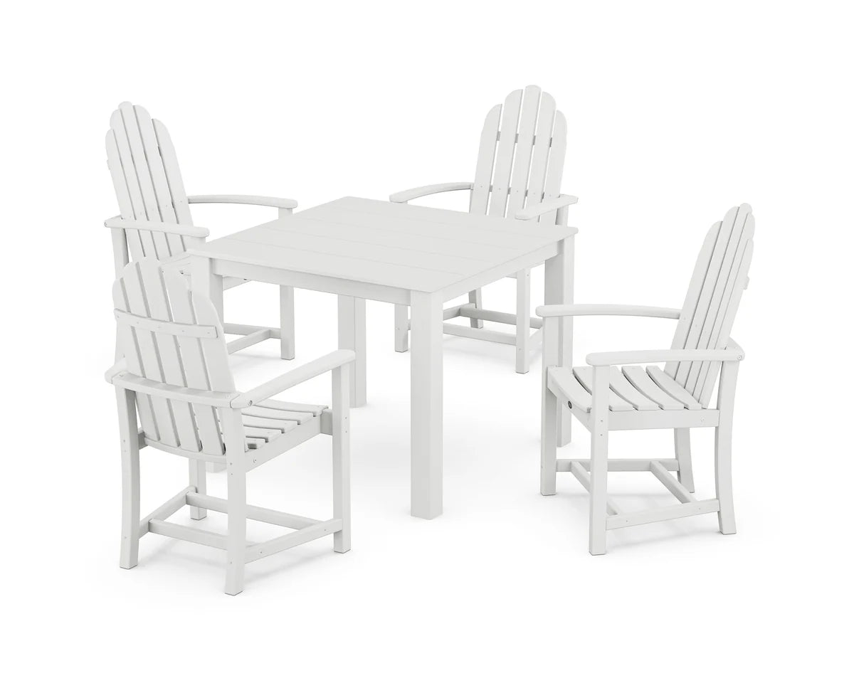 Cape Cod Adirondack 5-Piece Parsons Dining Set