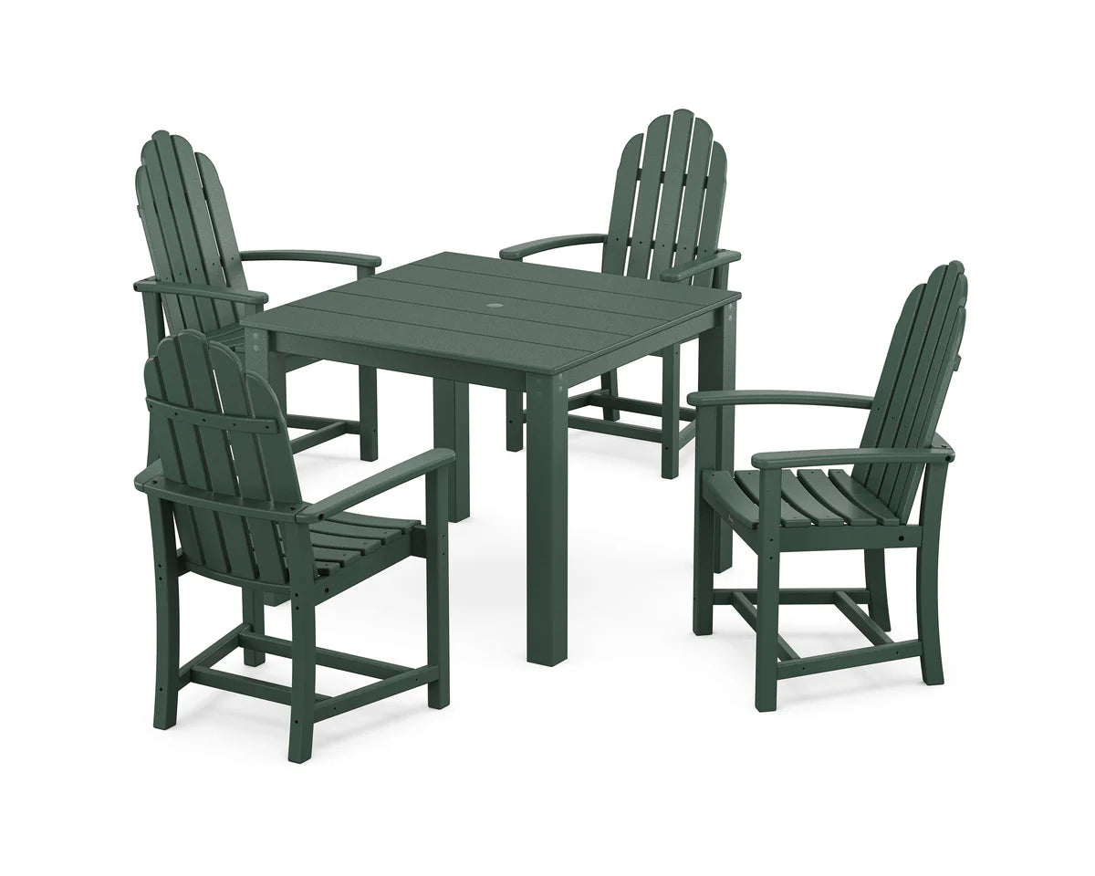 Cape Cod Adirondack 5-Piece Parsons Dining Set