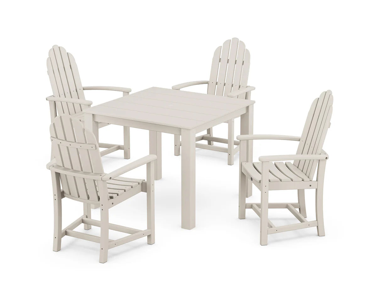 Cape Cod Adirondack 5-Piece Parsons Dining Set