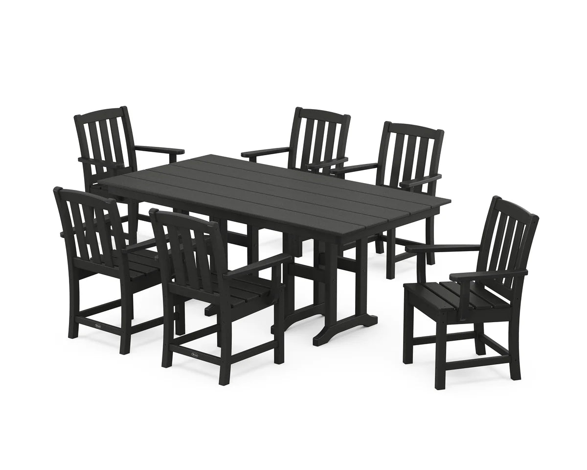 Cape Cod Arm Chair 7-Piece Farmhouse Dining Set