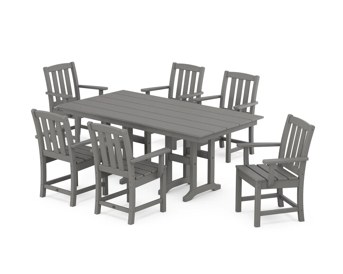 Cape Cod Arm Chair 7-Piece Farmhouse Dining Set