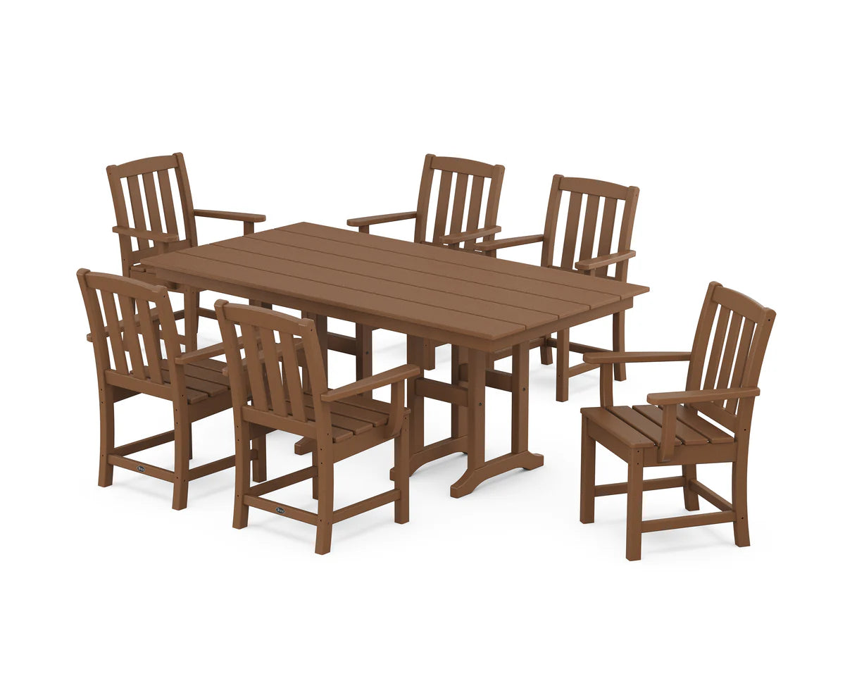 Cape Cod Arm Chair 7-Piece Farmhouse Dining Set
