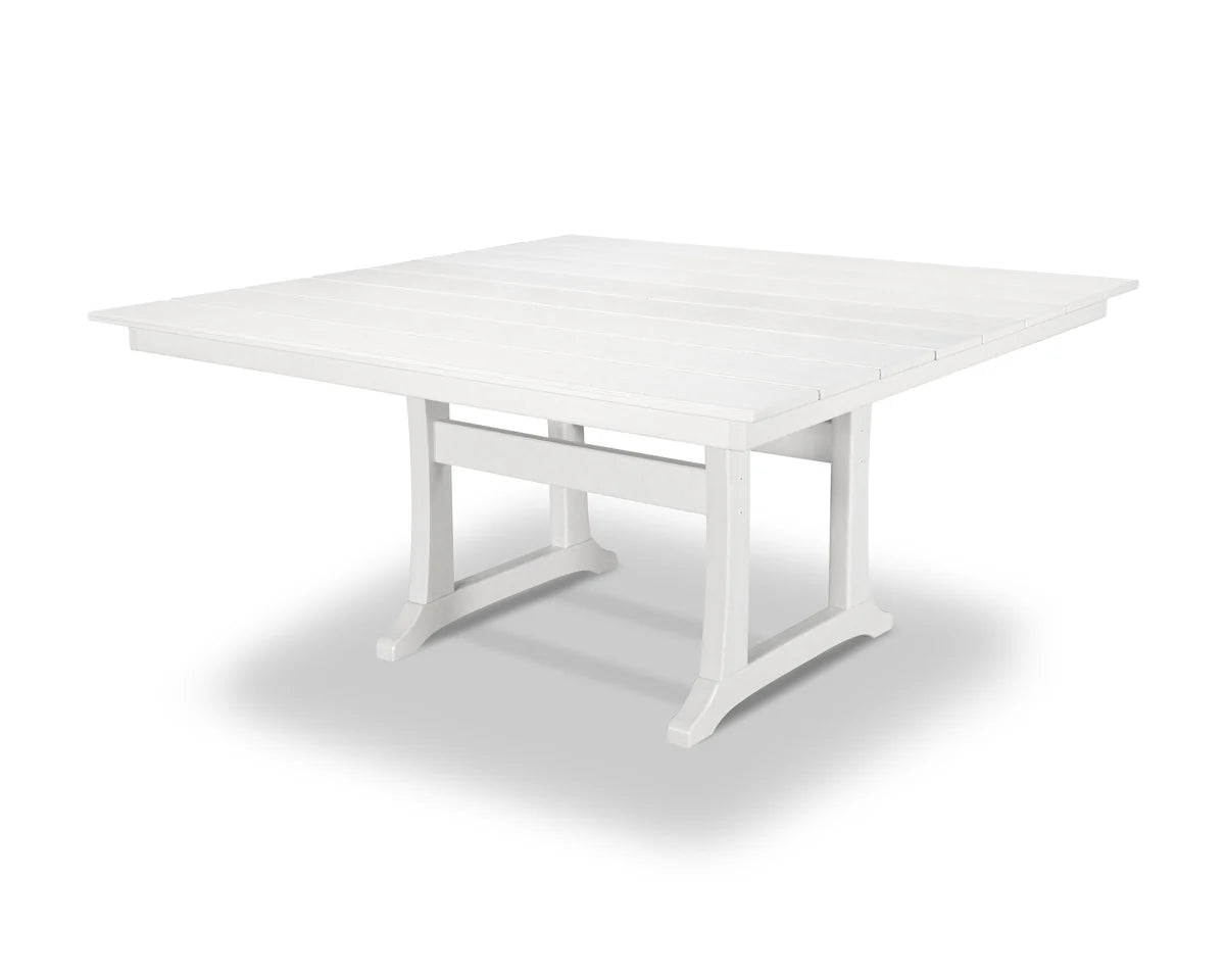 Farmhouse Trestle 59" Dining Table