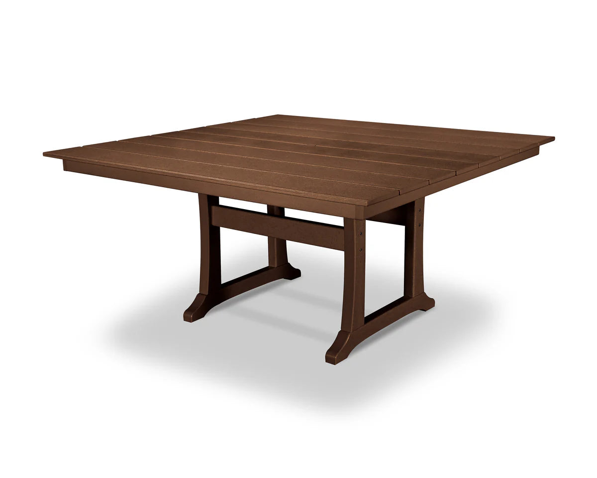 Farmhouse Trestle 59" Dining Table