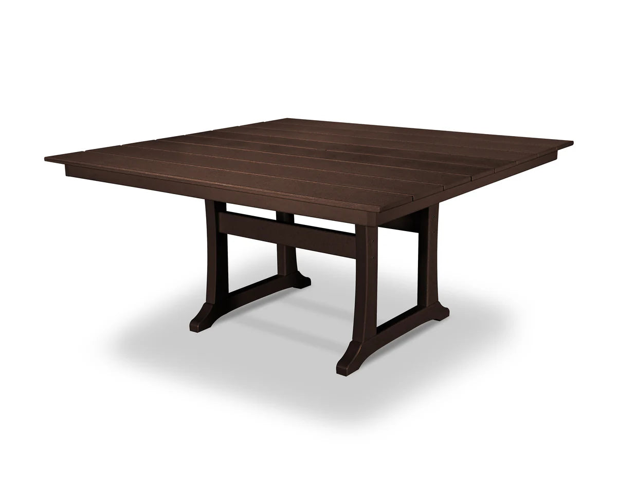 Farmhouse Trestle 59" Dining Table