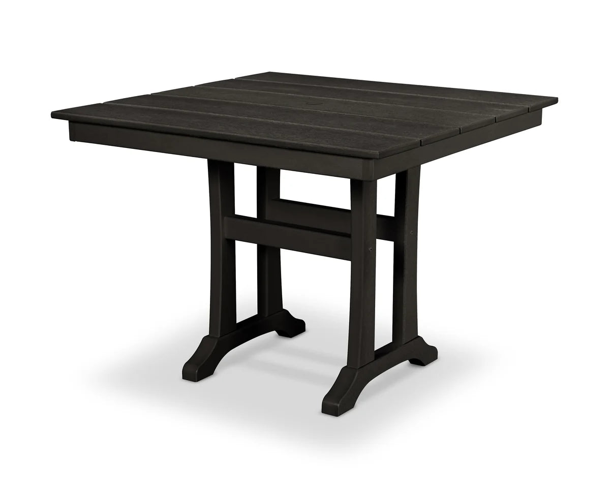 Farmhouse Trestle 37" Dining Table