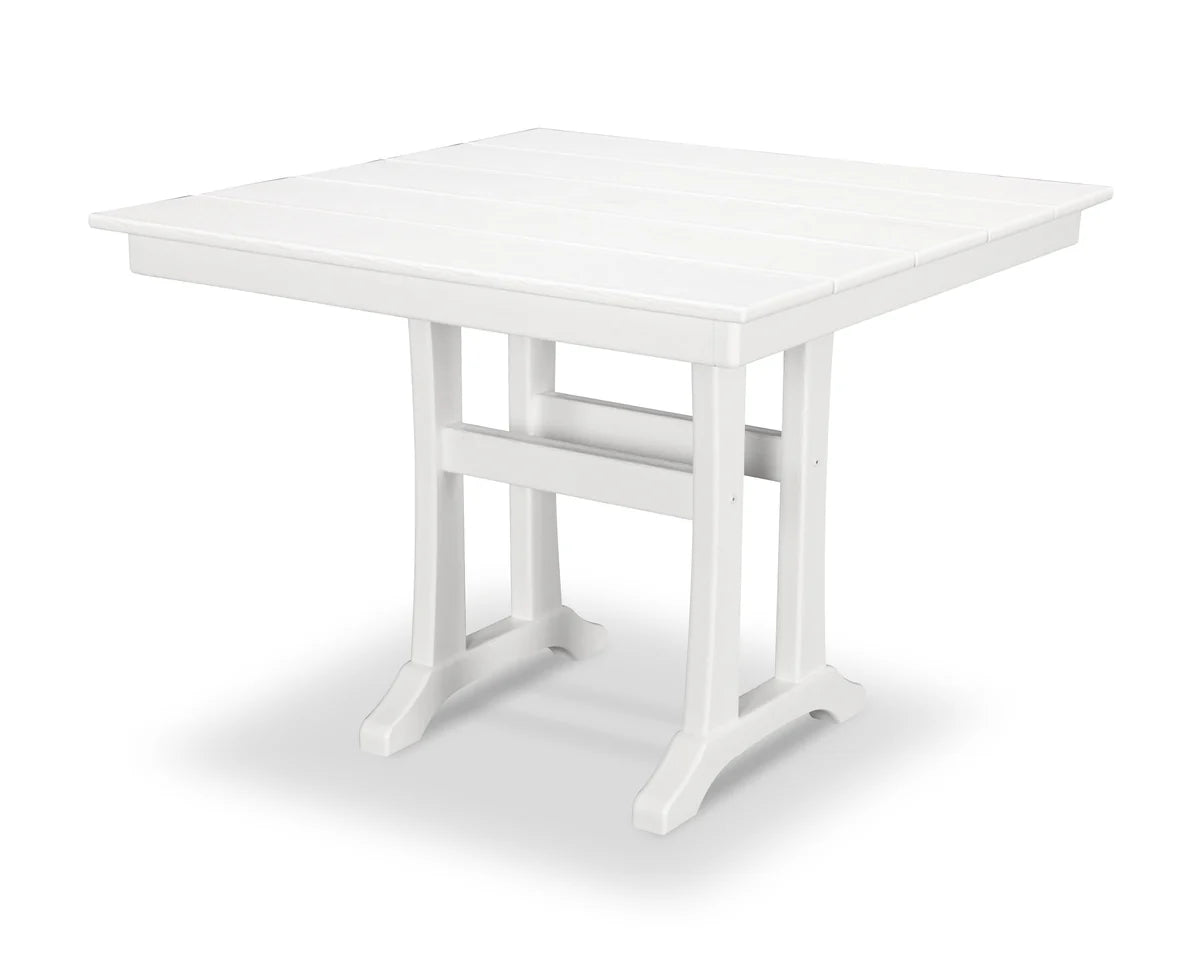 Farmhouse Trestle 37" Dining Table