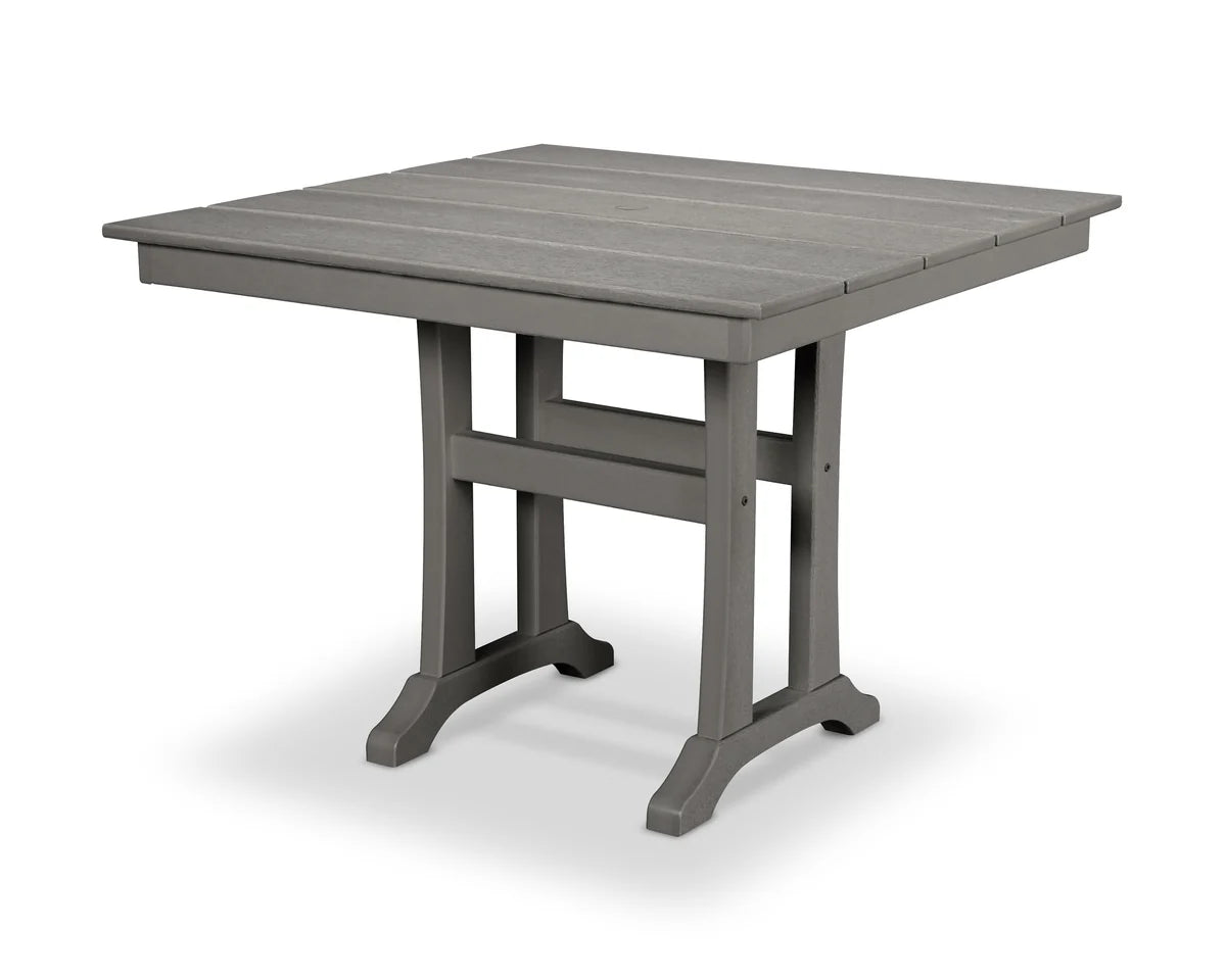 Farmhouse Trestle 37" Dining Table