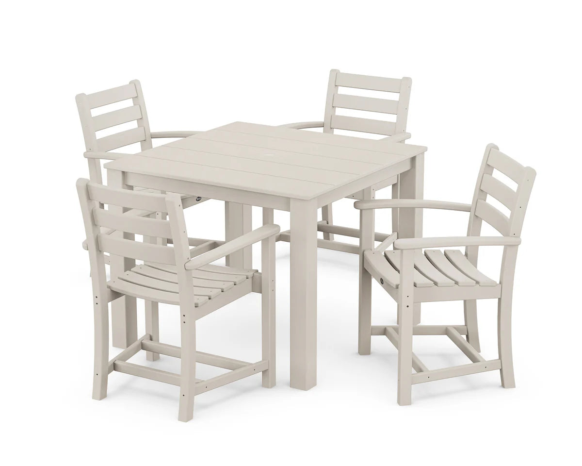Monterey Bay 5-Piece Parsons Dining Set