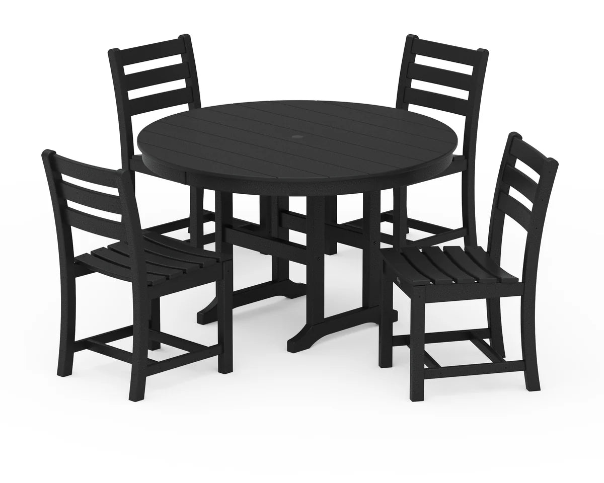 Monterey Bay 5-Piece Round Side Chair Dining Set