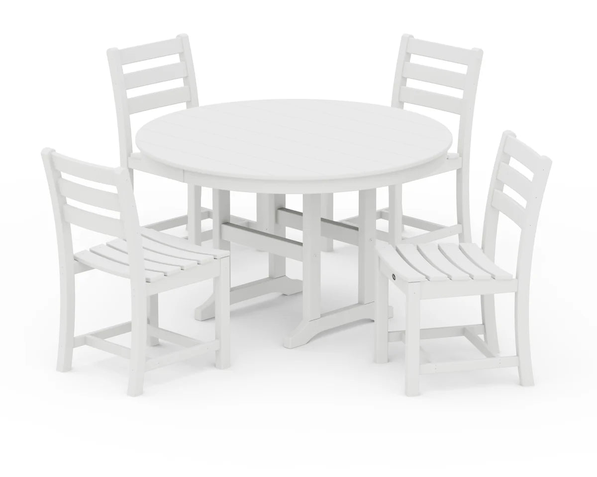 Monterey Bay 5-Piece Round Side Chair Dining Set