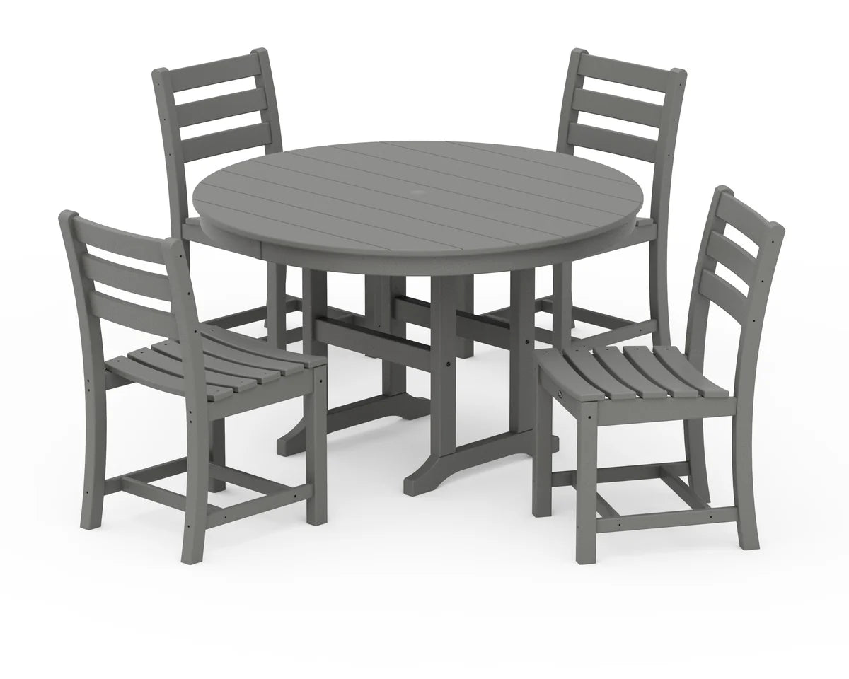 Monterey Bay 5-Piece Round Side Chair Dining Set