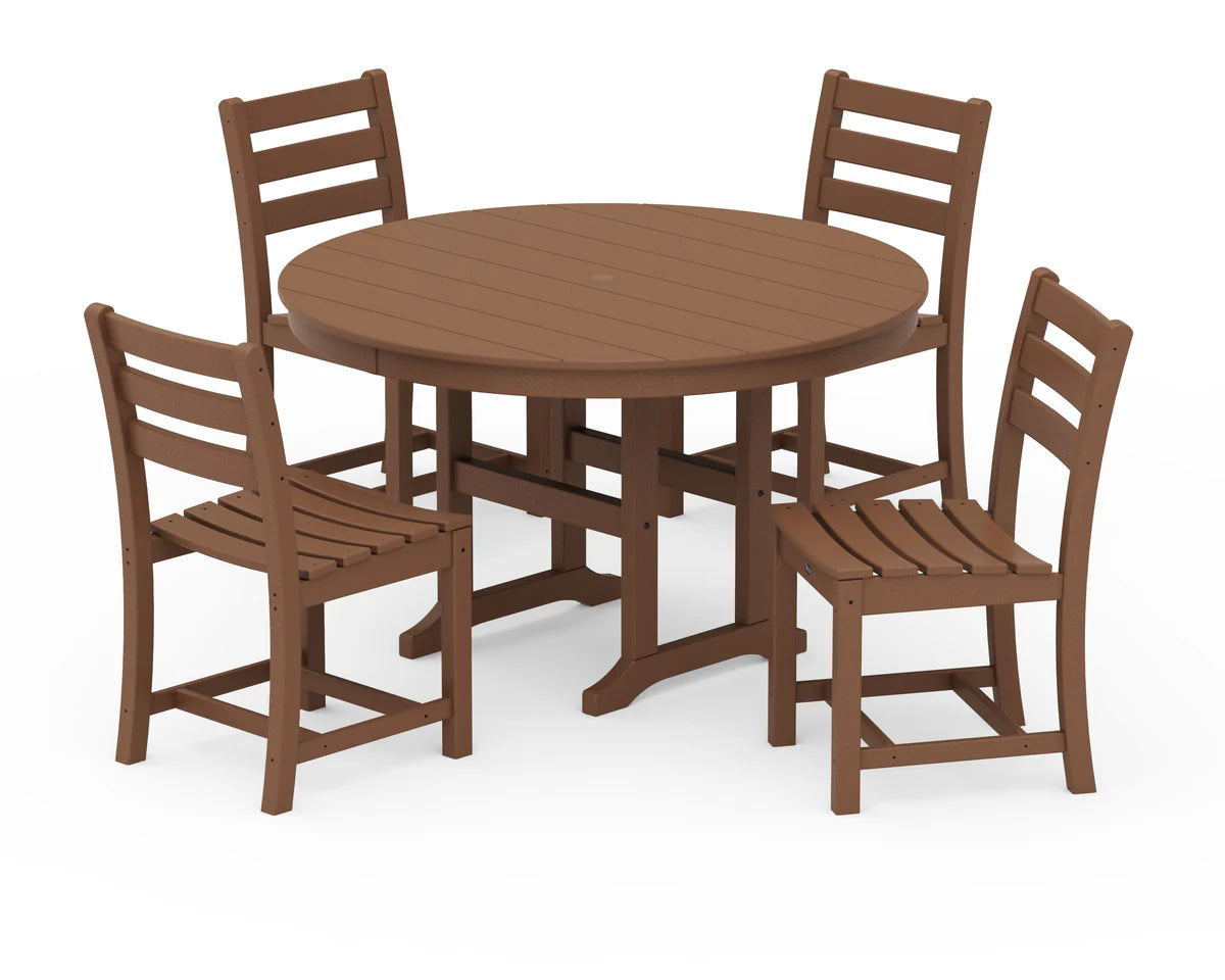 Monterey Bay 5-Piece Round Side Chair Dining Set
