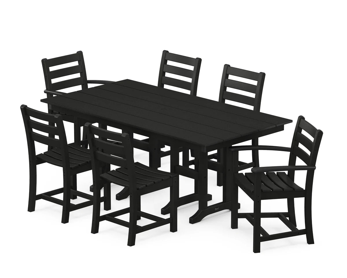 Monterey Bay 7-Piece Farmhouse Dining Set
