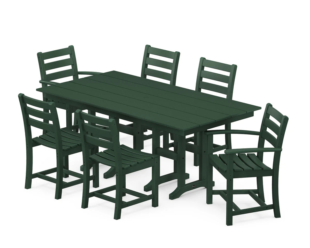Monterey Bay 7-Piece Farmhouse Dining Set