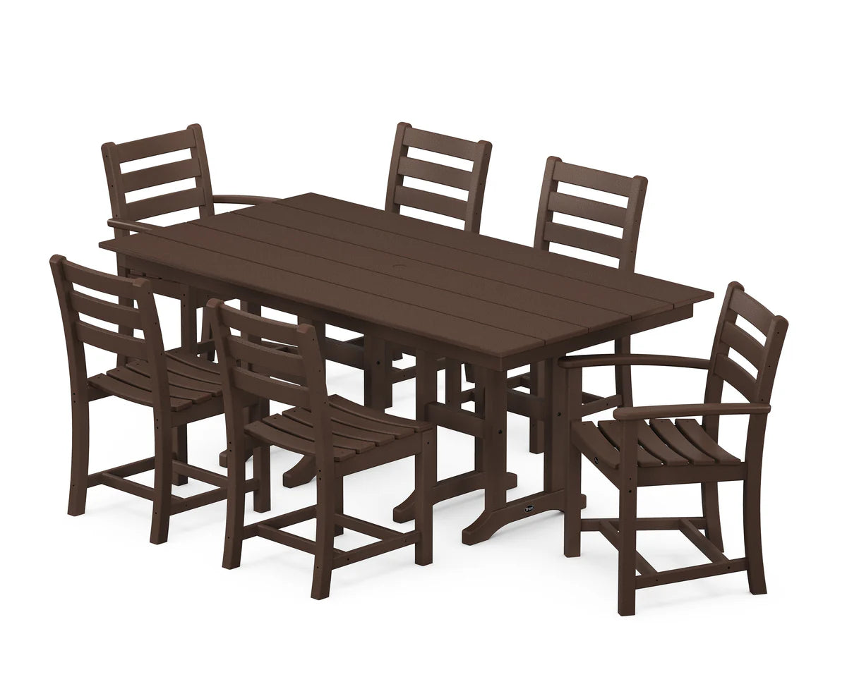 Monterey Bay 7-Piece Farmhouse Dining Set