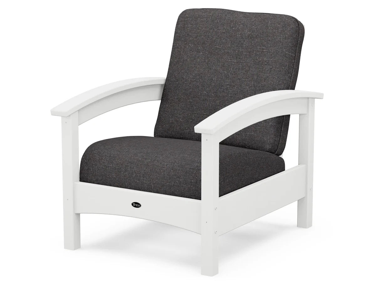 Rockport Club Chair, Classic White