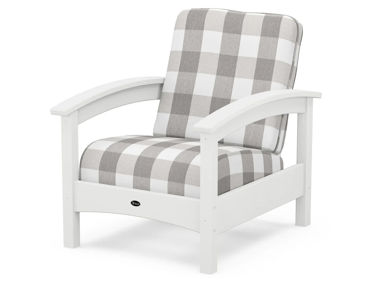 Rockport Club Chair, Classic White