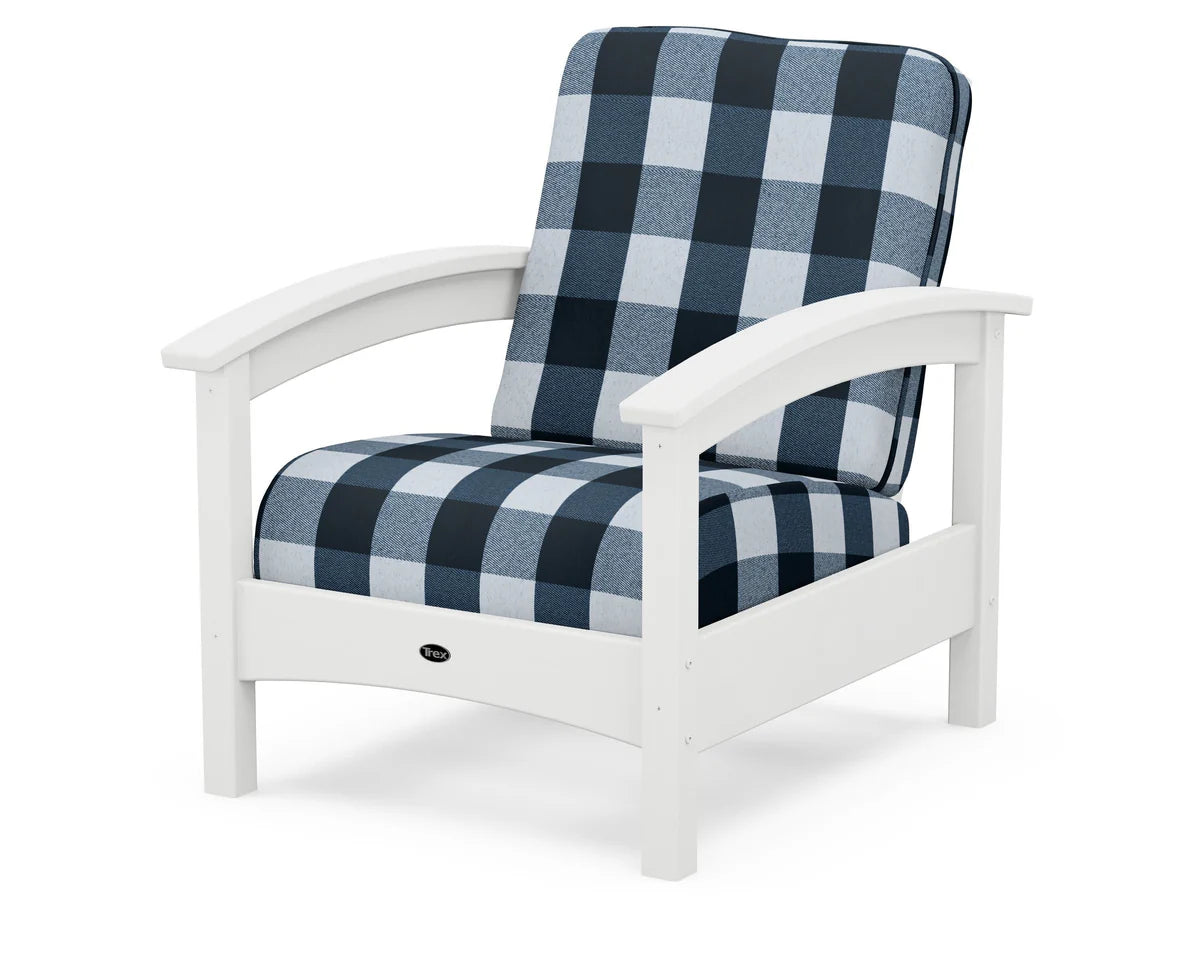 Rockport Club Chair, Classic White