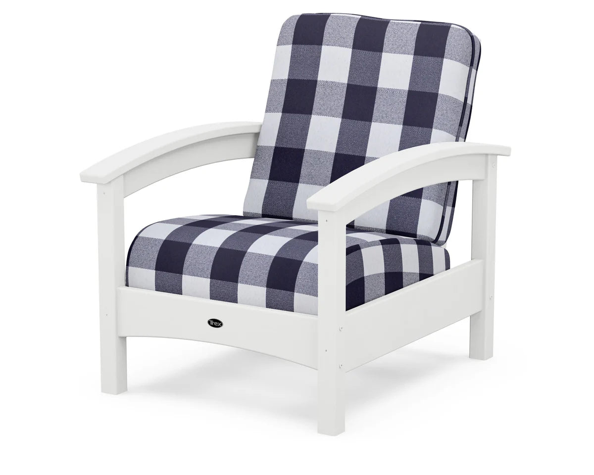 Rockport Club Chair, Classic White