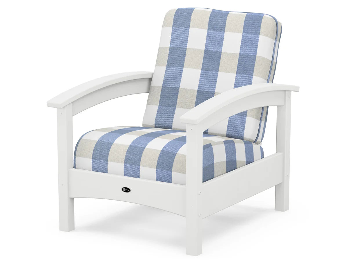 Rockport Club Chair, Classic White