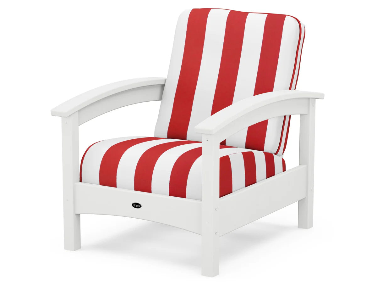 Rockport Club Chair, Classic White
