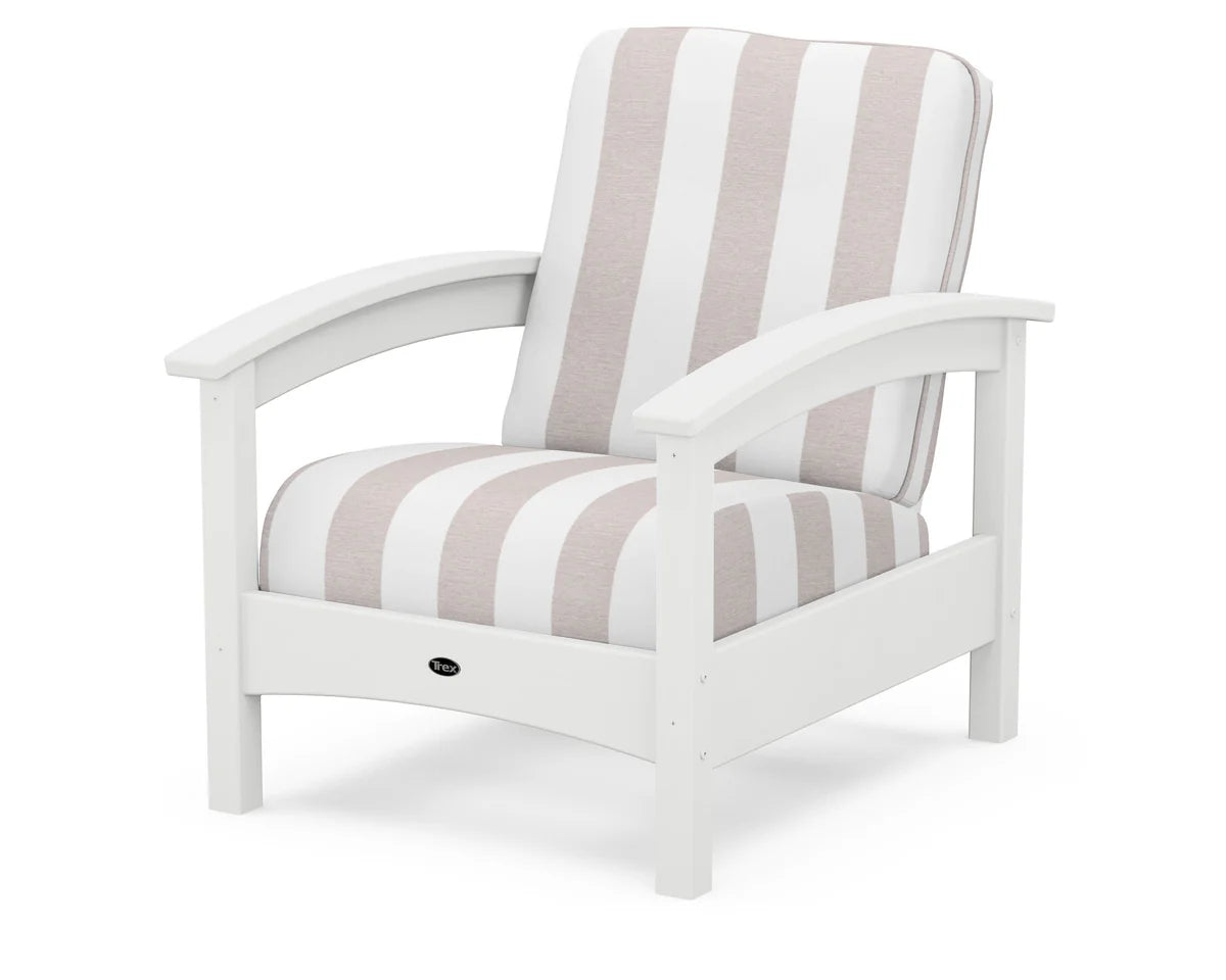 Rockport Club Chair, Classic White