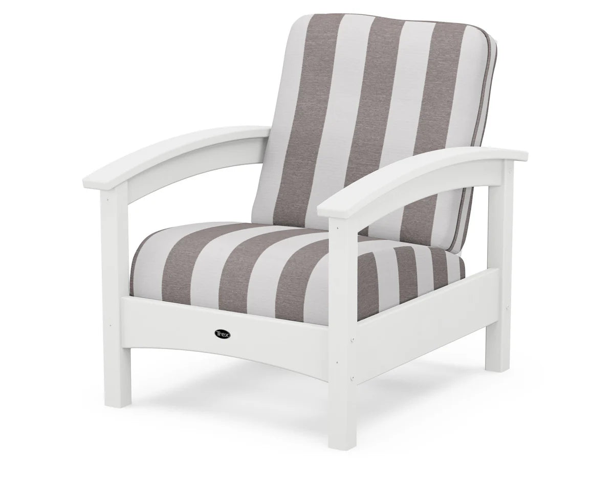 Rockport Club Chair, Classic White