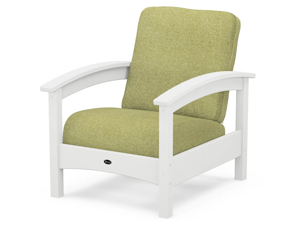 Rockport Club Chair, Classic White