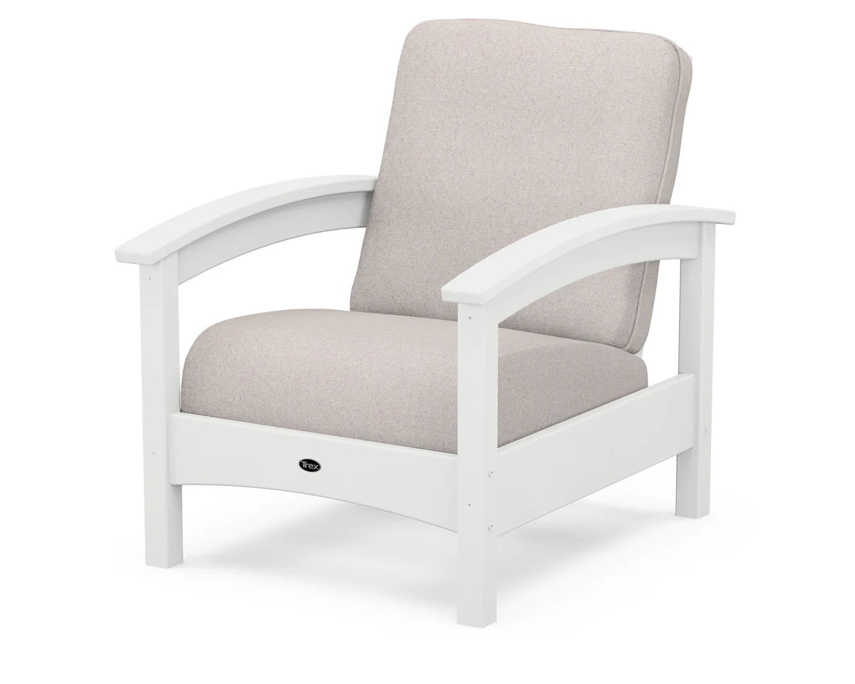 Rockport Club Chair, Classic White