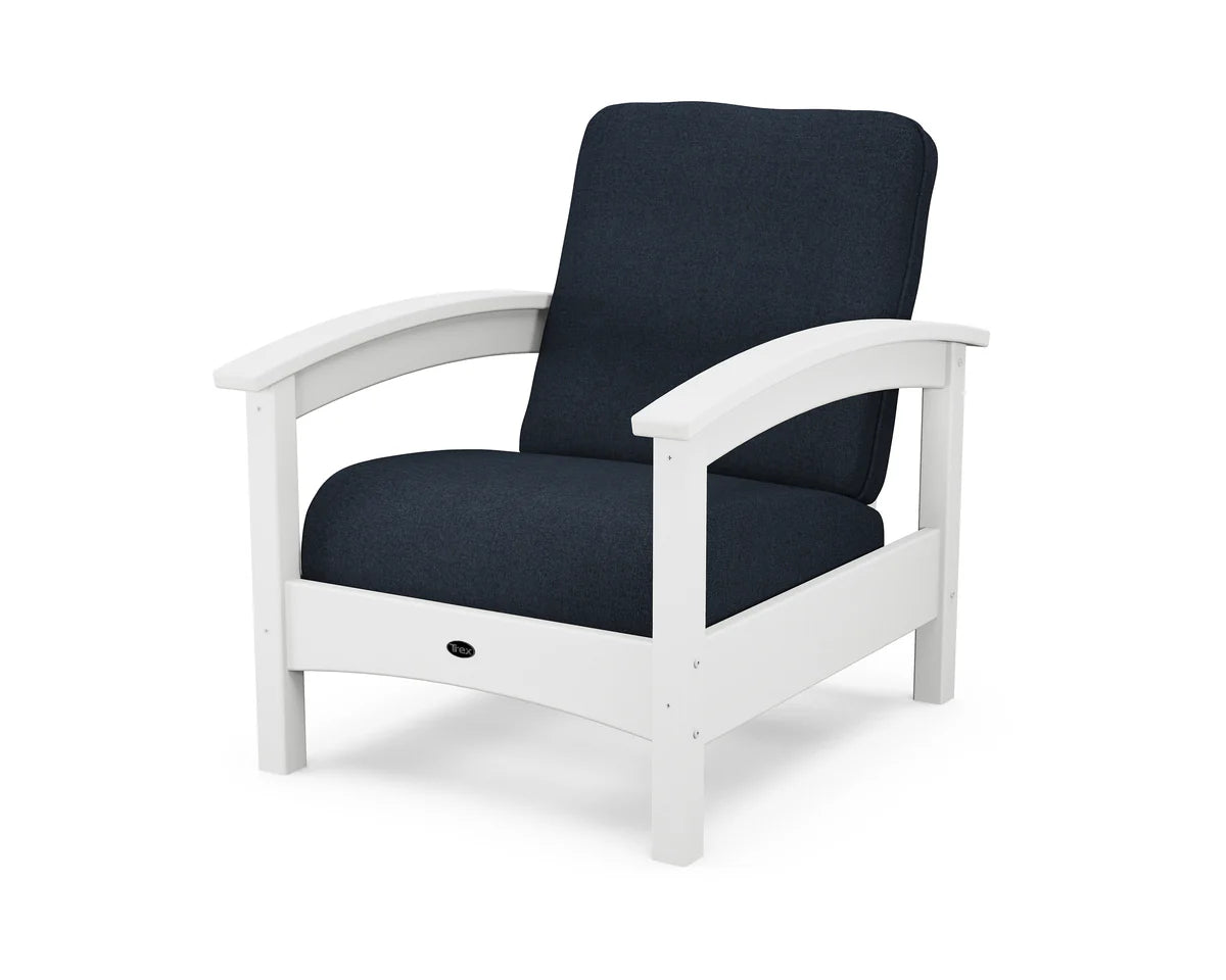 Rockport Club Chair, Classic White
