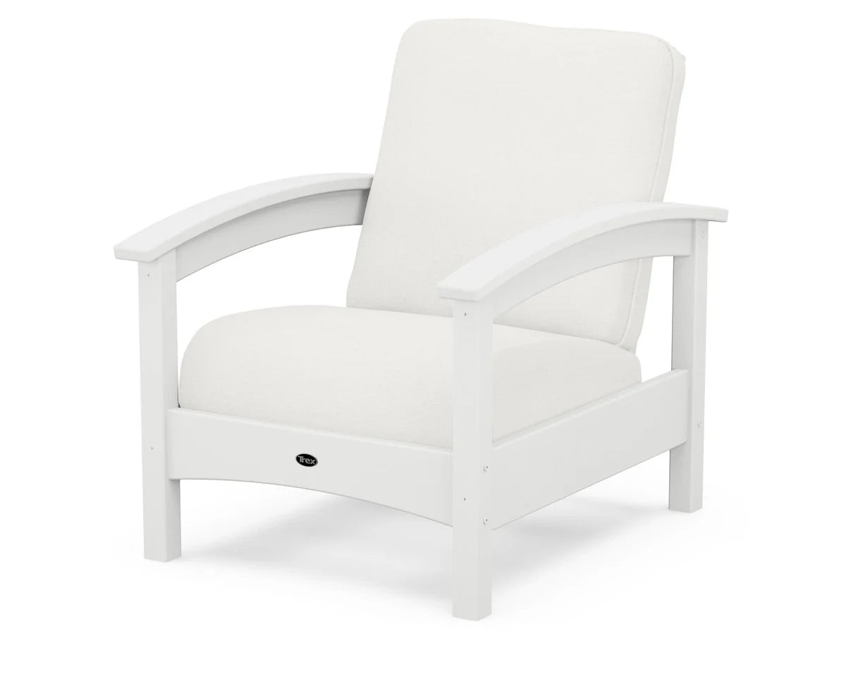 Rockport Club Chair, Classic White