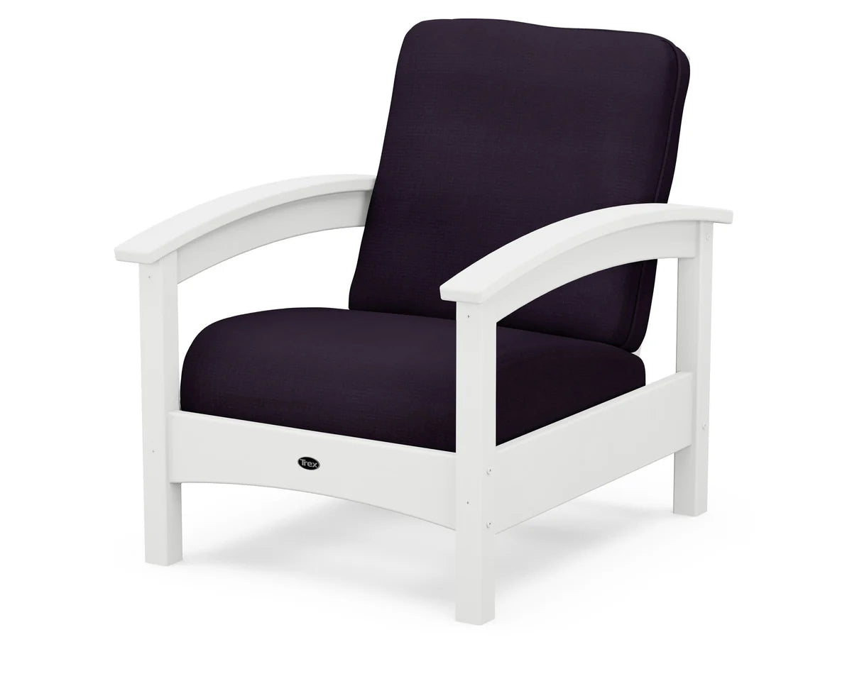Rockport Club Chair, Classic White