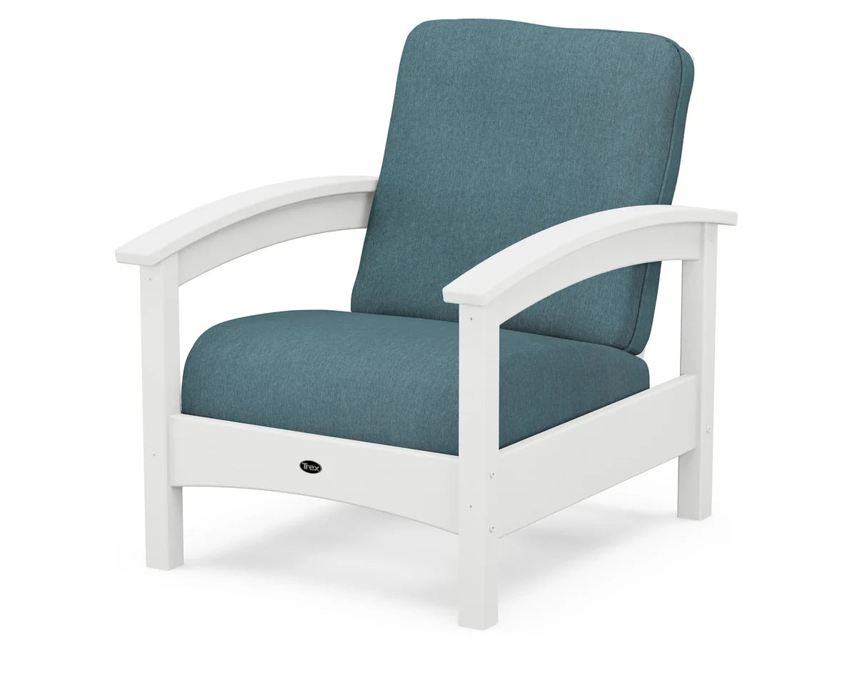 Rockport Club Chair, Classic White