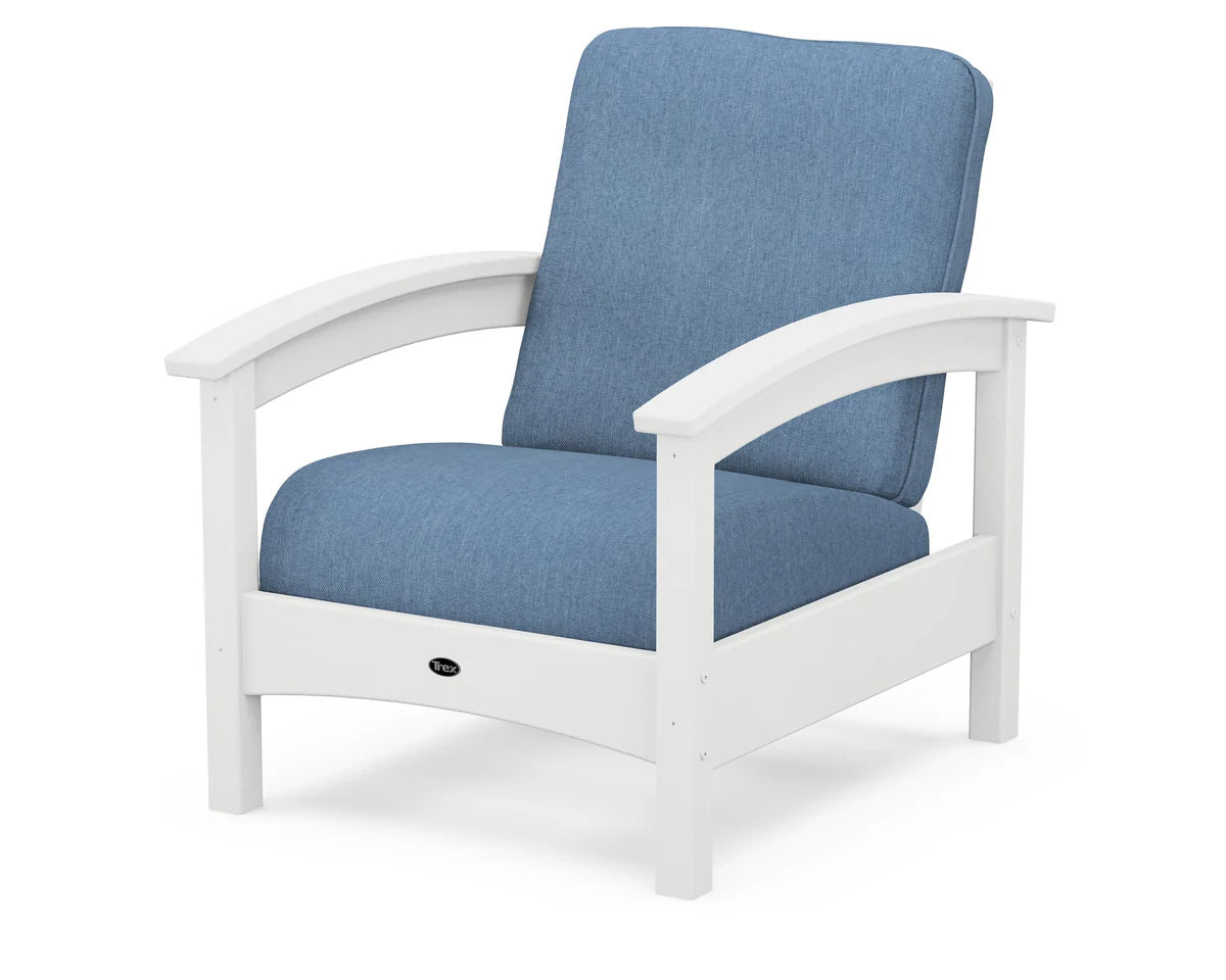 Rockport Club Chair, Classic White