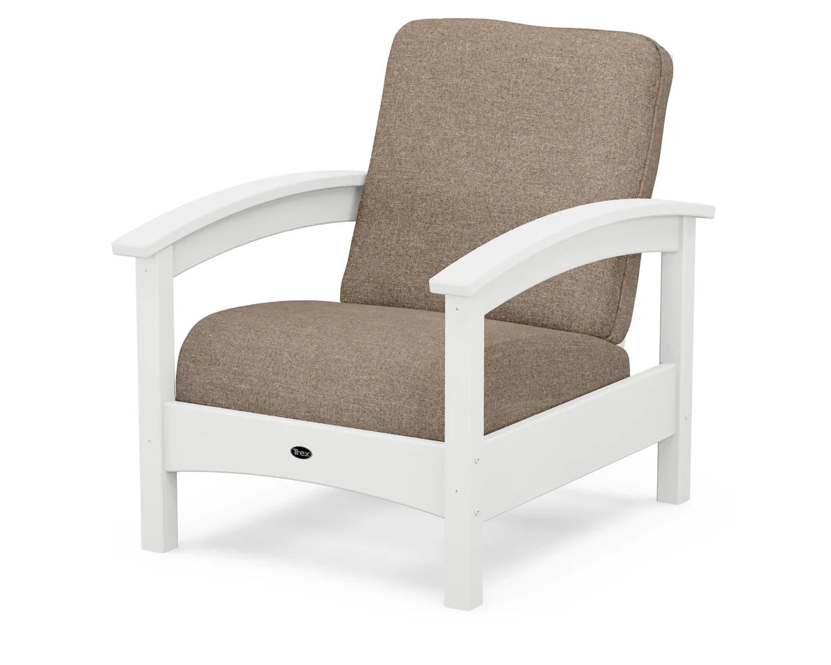 Rockport Club Chair, Classic White