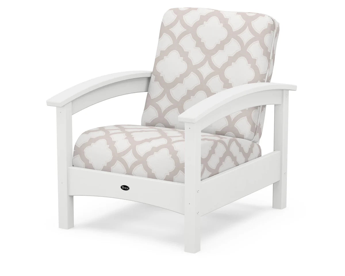 Rockport Club Chair, Classic White