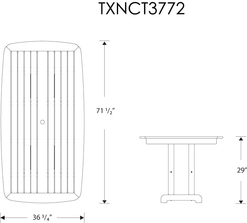 Cape Cod Adirondack 7-Piece Dining Set