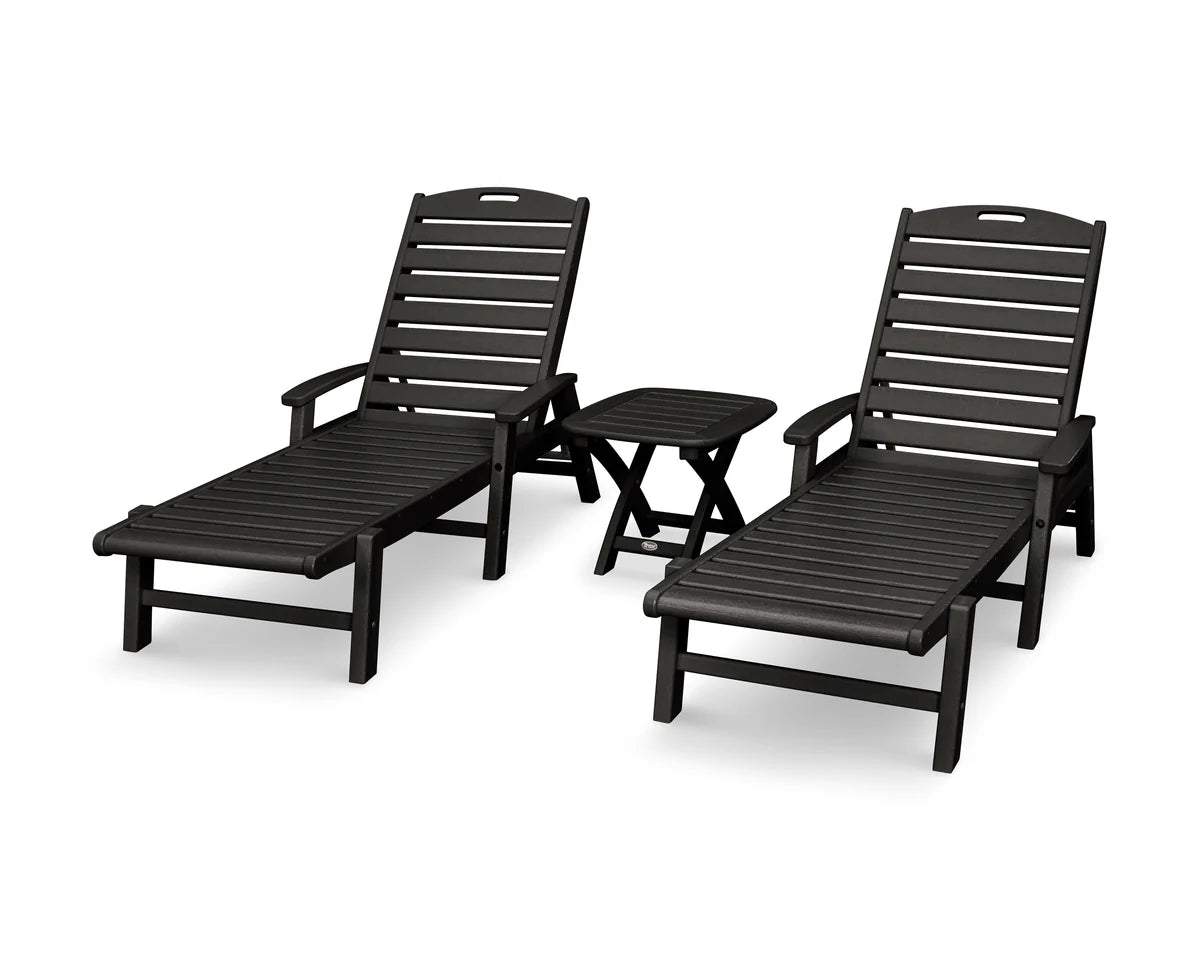 Yacht Club 3-Piece Chaise Set