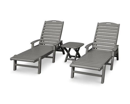 Yacht Club 3-Piece Chaise Set