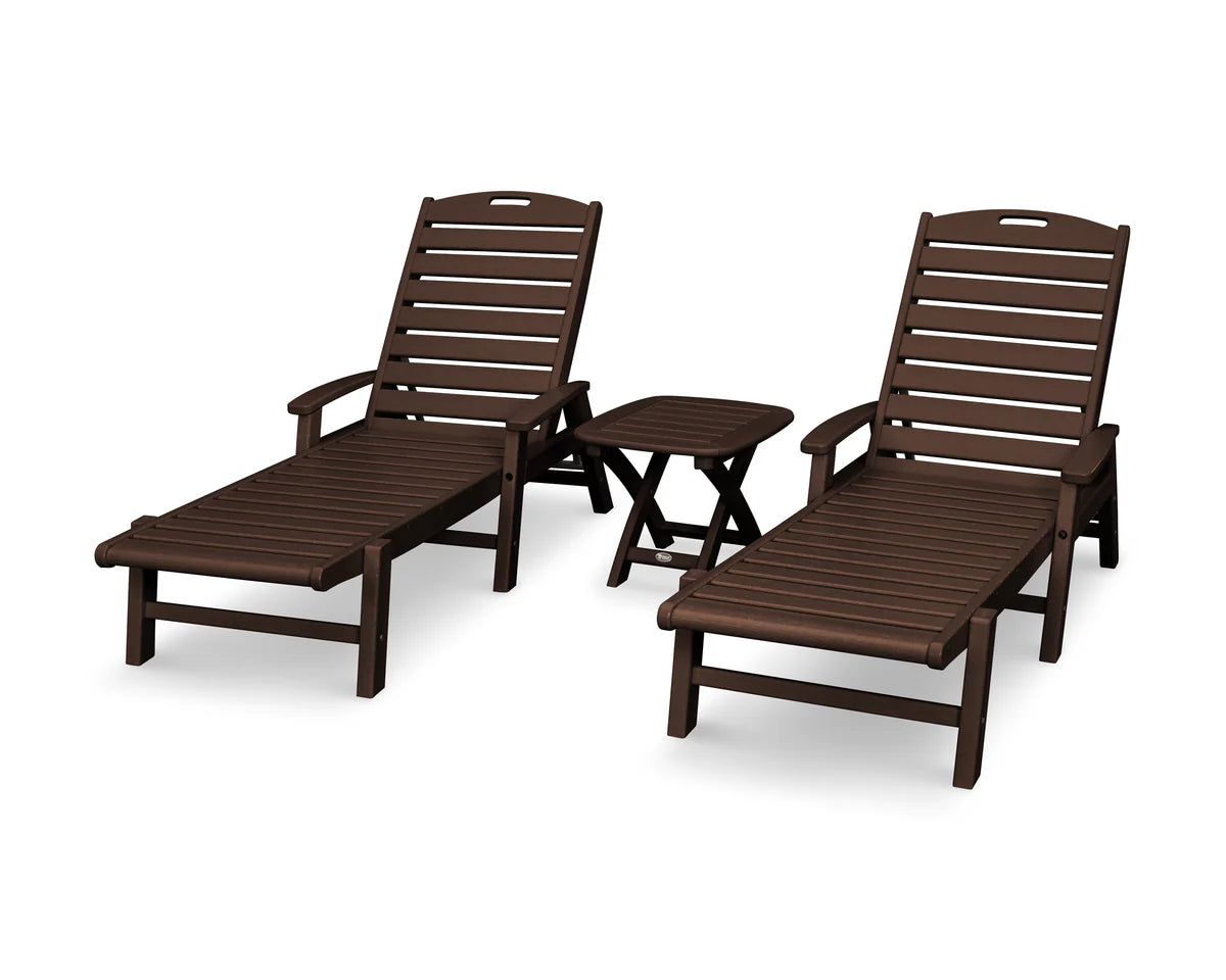 Yacht Club 3-Piece Chaise Set