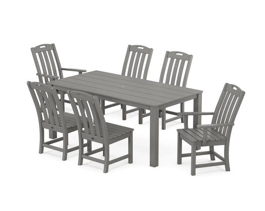 Yacht Club 7-Piece Parsons Dining Set